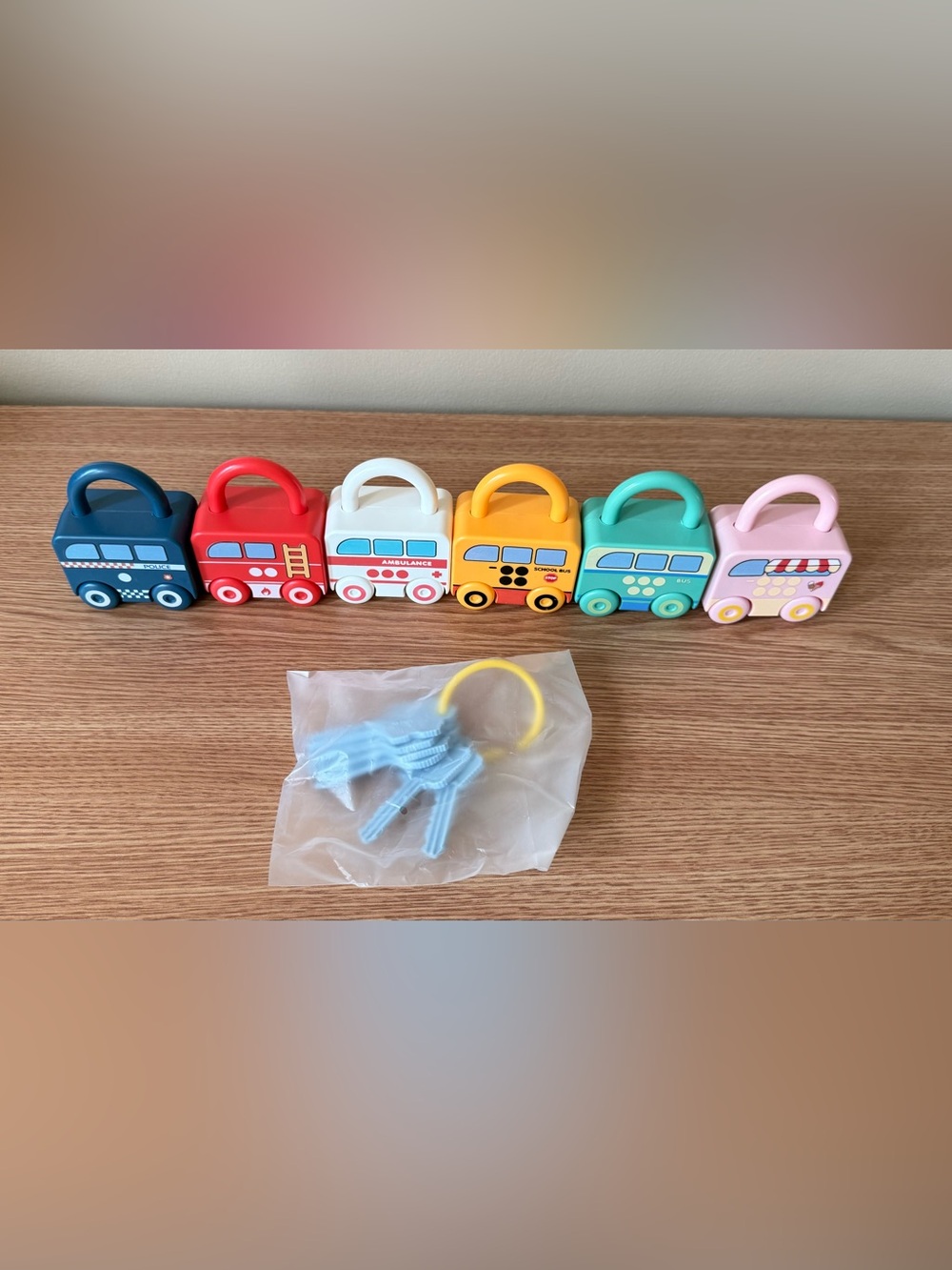 Learning Locks Vehicle Toy Set - Picture 3 of 3
